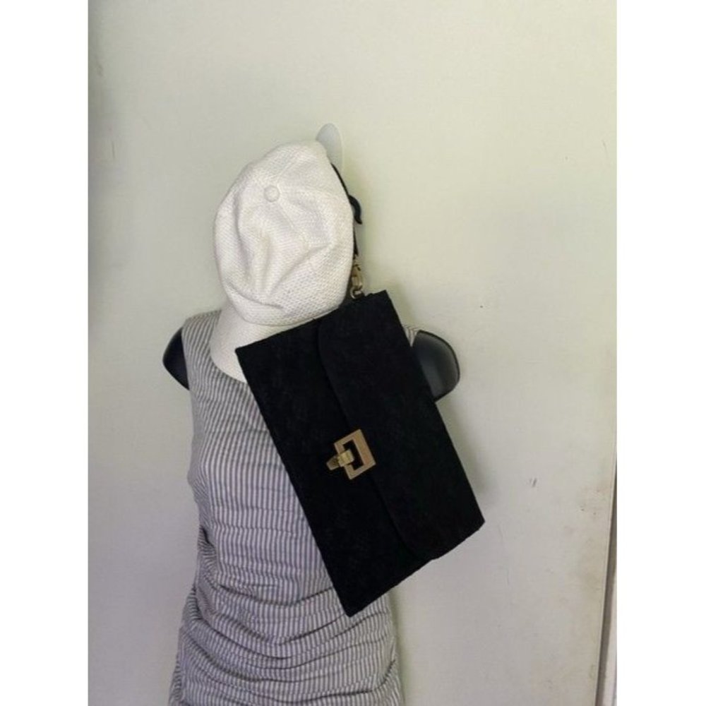 Jason Wu Clutch Black Lace Wristlet - Picture 3 of 7